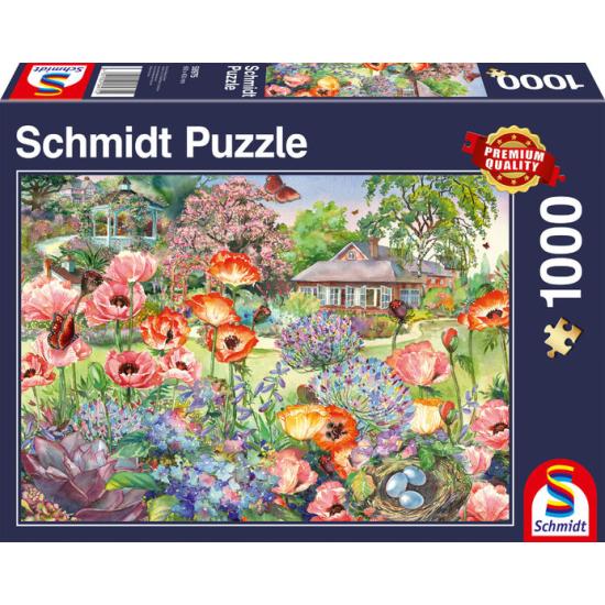 Schmidt Jardin fleuri Puzzle 1000 pièces
