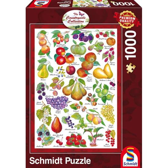 Schmidt Puzzle Fruit Garden 1000 pièces