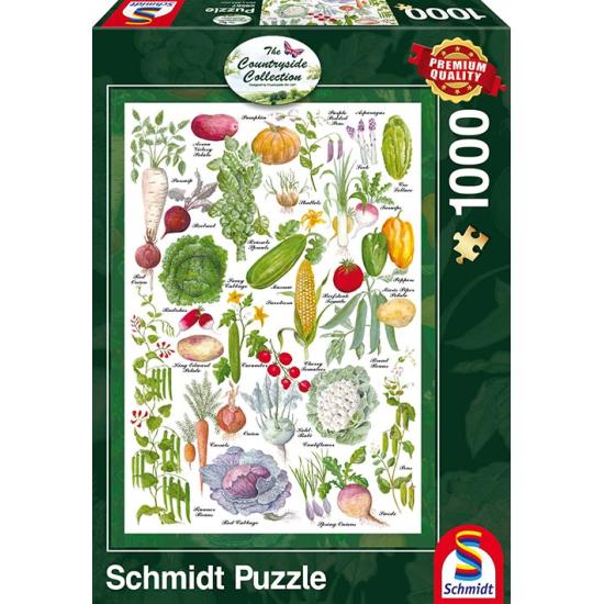 Schmidt Potager Puzzle 1000 pièces