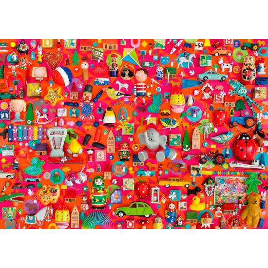 Puzzle Schmidt Vintage Toys 1000 pièces