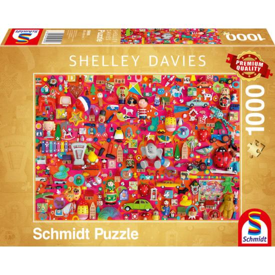 Puzzle Schmidt Vintage Toys 1000 pièces