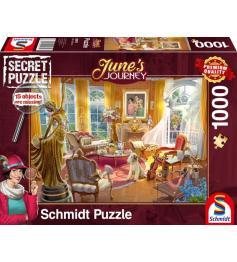 Puzzle Schmidt June's Journey Salon Orchidées de 1000 Pièces