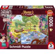 Puzzle Schmidt June's Journey Thé dans le Jardin de 1000 Pièces