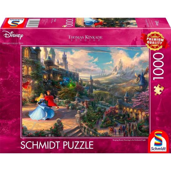 Puzzle Schmidt La Belle Dormant Dansant dans la Lumière Enchanté Puzzle Schmidt La Belle Dormant Dansant dans la Lumière Enchanté