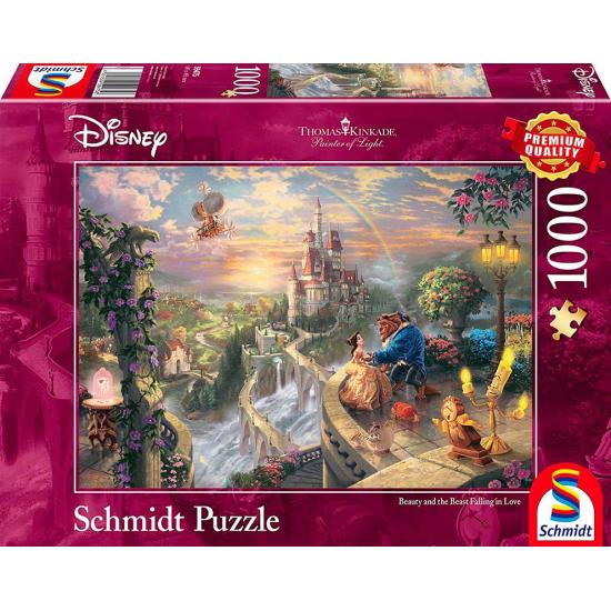 Schmidt La Belle et la Bête Puzzle 1000 pièces Schmidt La Belle et la Bête Puzzle 1000 pièces