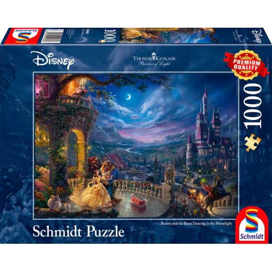 Schmidt Disney La Belle et la Bête Puzzle 1000 pièces