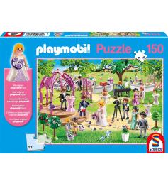 Puzzle Schmidt Le Mariage de Playmobil 150 pièces
