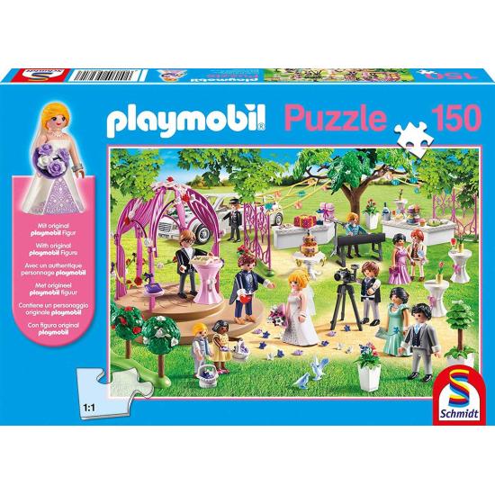 Puzzle Schmidt Le Mariage de Playmobil 150 pièces