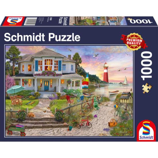 Schmidt Puzzle La maison de la plage 1000 pièces