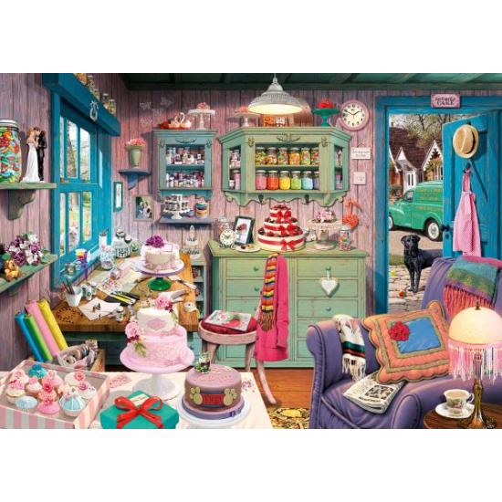 Schmidt Puzzle Grandma's Room - Secret Puzzles 1000