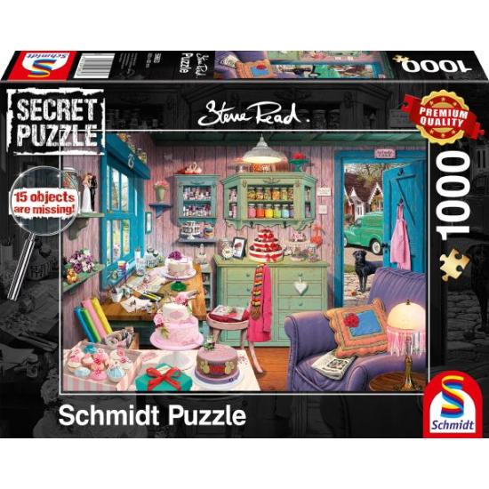 Schmidt Puzzle Grandma's Room - Secret Puzzles 1000
