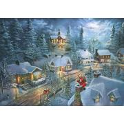 Puzzle Schmidt La Nuit Douce Du Père Noël 1000 pièces
