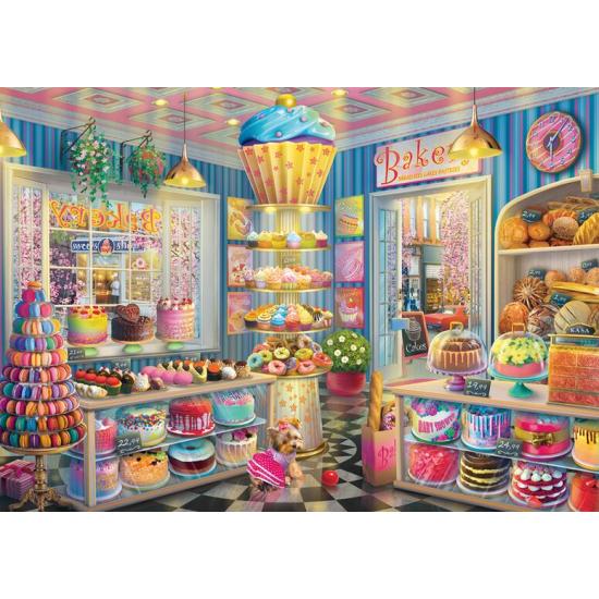 Puzzle Schmidt La Boulangerie Aux Couleurs Vives 1000 Pieces