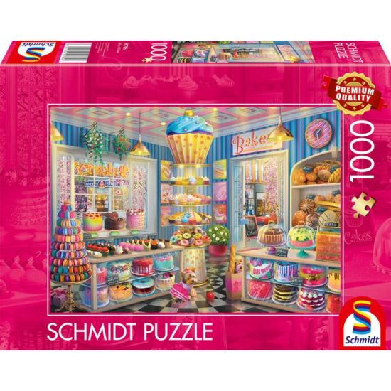 Puzzle Schmidt La Boulangerie Aux Couleurs Vives 1000 Pieces