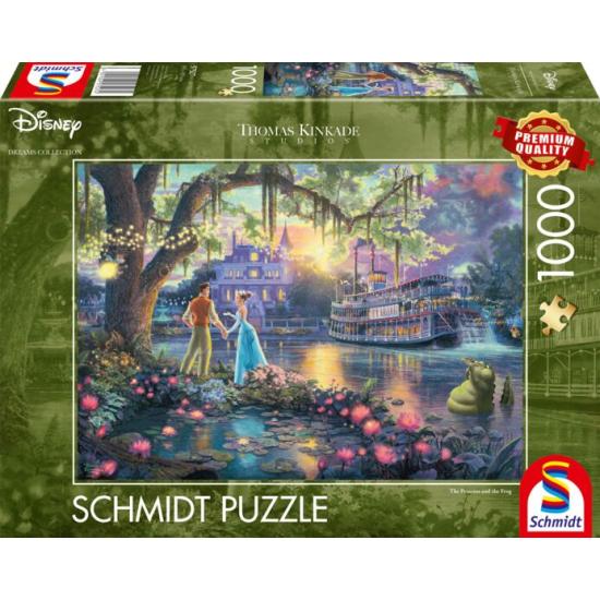 Puzzle Schmidt La Princesse et la Grenouille de 1000 Pcs