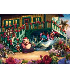 Puzzle Schmidt Noël Aloha Lilo et Stitch 1000 pieces