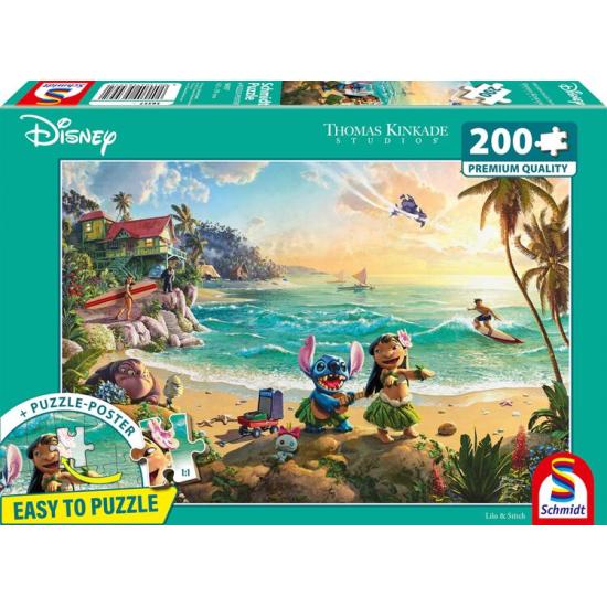Puzzle Schmidt Lilo e Stitch XXL 200 pièces