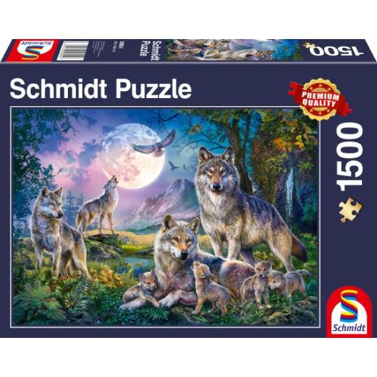 Schmidt Loups Puzzle 1500 pièces