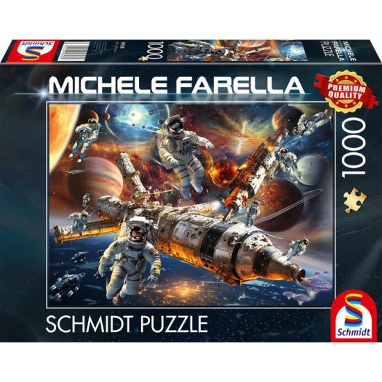 Puzzle Schmidt Magie Galactique, En Apesanteur Dans L'Espace 100