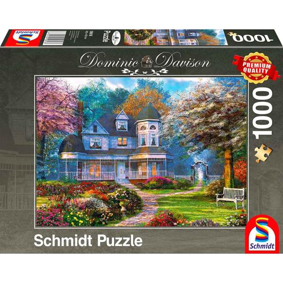 Schmidt Puzzle Manoir victorien 1000 pièces