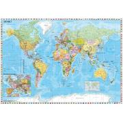 Puzzle carte du monde Schmidt 1500 pièces