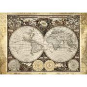 Puzzle historique carte du monde Schmidt 2000 pièces