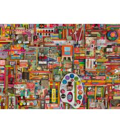 Schmidt Puzzle Puzzle Vintage Artist Supplies 1000 pièces