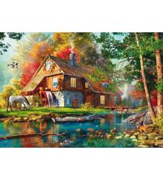 Puzzle Schmidt Moulin À Eau En Automne 1000 Pcs