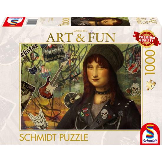 Puzzle Schmidt Mona Lisa 2024 1000 pièces