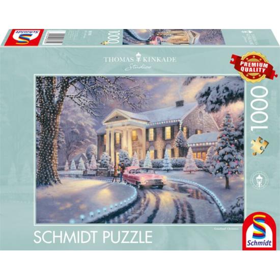 Puzzle Schmidt Noël à Graceland 1000 pièces