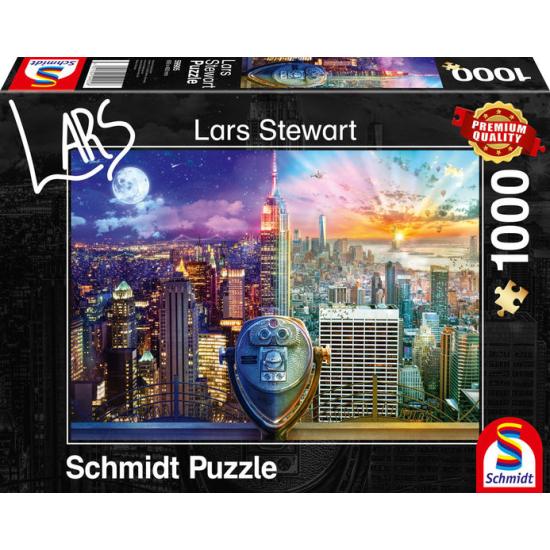 Schmidt New York, puzzle jour et nuit 1000 pièces