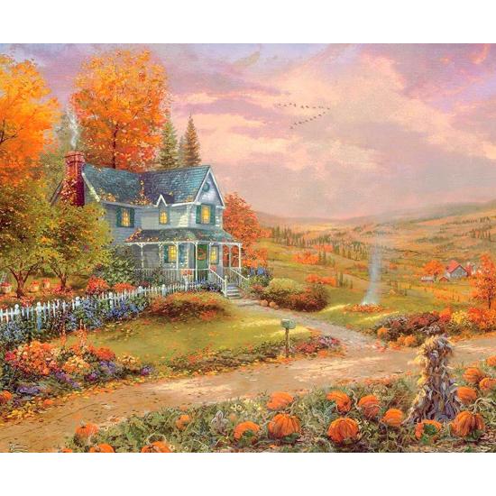 Puzzle Schmidt L'automne à Apple Hill 500 pièces