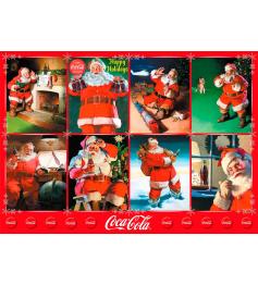 Schmidt Puzzle Père Noël et Coca Cola 1000 pièces