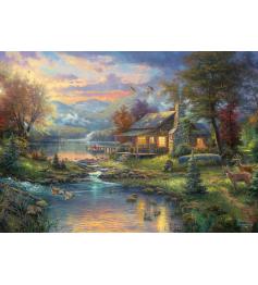 Schmidt Puzzle Nature's Paradise, boîte de 500 pièces