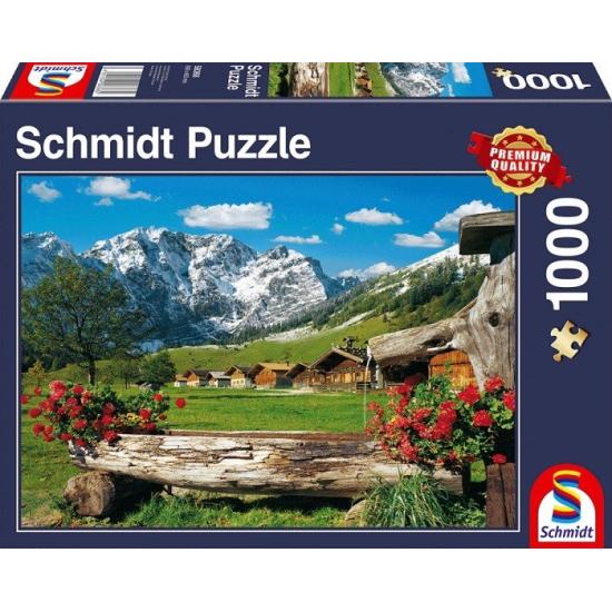 Schmidt Puzzle Montagne paradis 1000 pièces