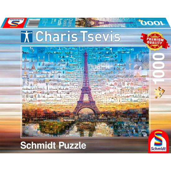 Puzzle 1000 pièces Schmidt Paris