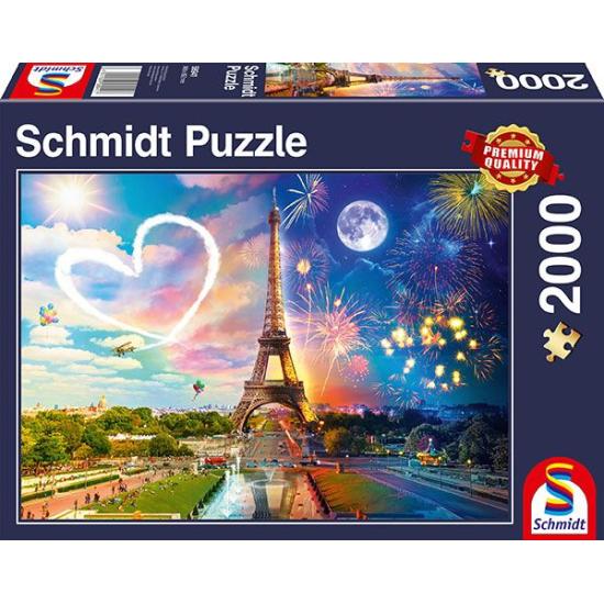 Schmidt Puzzle Paris Jour et Nuit 2000 pièces