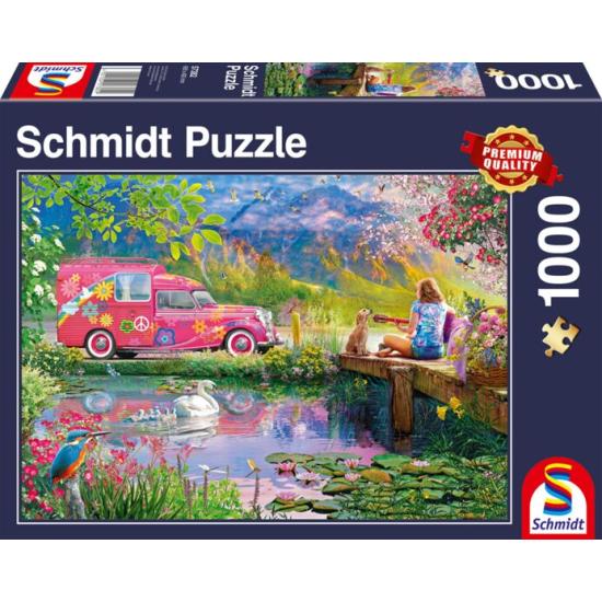 Puzzle Schmidt Paix sur la Terre de 1000 Pcs Puzzle Schmidt Paix sur la Terre de 1000 Pcs