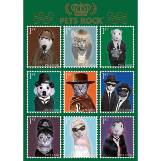 Schmidt Pets Rock Puzzle, artistes du cinéma 1000 pièces