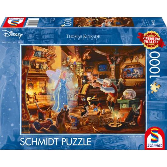 Puzzle Schmidt Pinocchio de Geppetto de 1000 Pcs