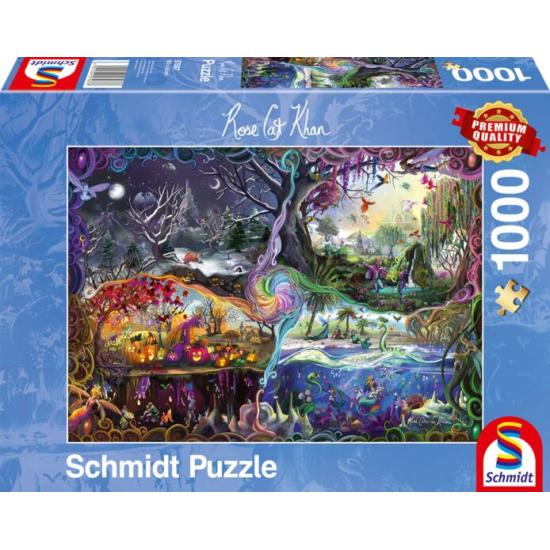Puzzle Schmidt Portail des Quatre Royaumes de 1000 Pièces