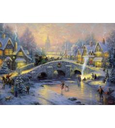 Schmidt Puzzle Village d'hiver 1000 pièces