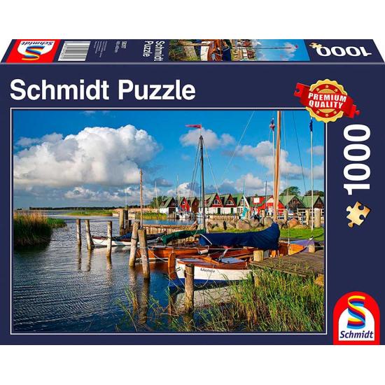 Schmidt Puzzle Port sur la mer Baltique 1000 pièces