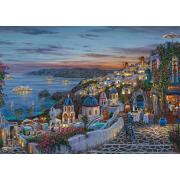 Puzzle Schmidt Coucher De Soleil À Santorin 1000 Pcs