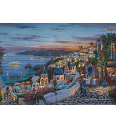 Puzzle Schmidt Coucher De Soleil À Santorin 1000 Pcs