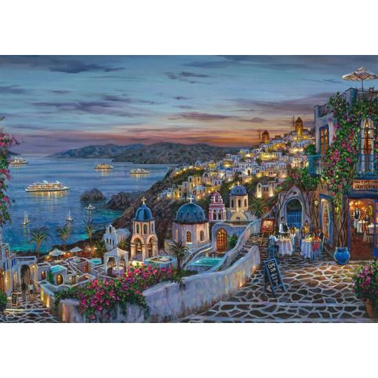 Puzzle Schmidt Coucher De Soleil À Santorin 1000 Pcs