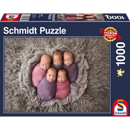 Schmidt Quintuplés Puzzle 1000 pièces