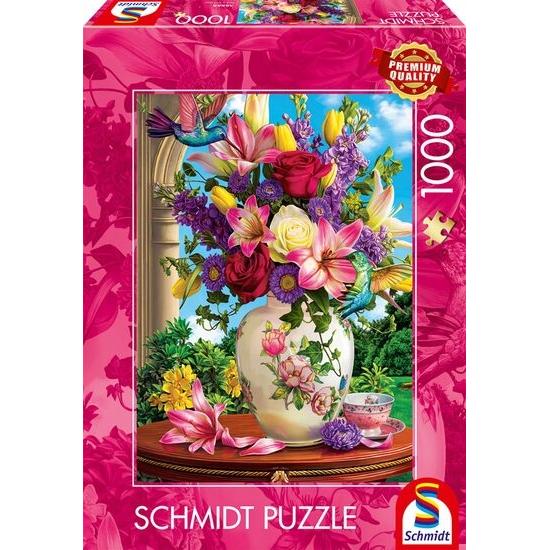 Puzzle Schmidt Bouquet De Fleurs 1000 Pcs