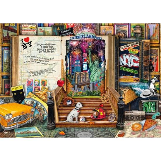 Puzzle Schmidt Souvenirs De New York 1000 Pcs