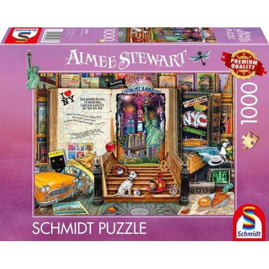 Puzzle Schmidt Souvenirs De New York 1000 Pcs